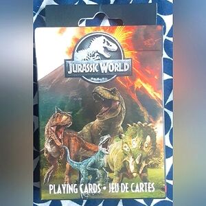 New Jurassic World Playing Cards